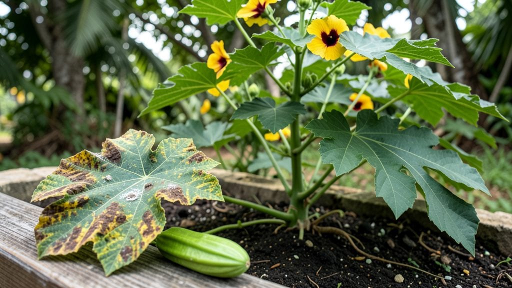 Okra Plant Diseases: Identify, Treat, and Prevent Common Fungal and Bacterial Threats