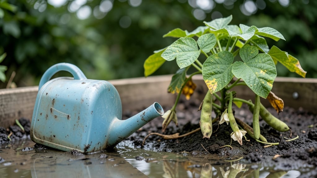 Overwatered Bean Plants: Revive Wilted Vines in 3 Easy Steps