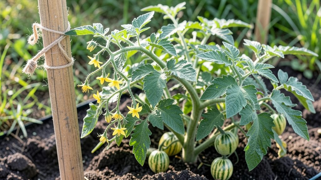 Striped Tomato Plants: Bold Colors and Bountiful Harvests in One Season