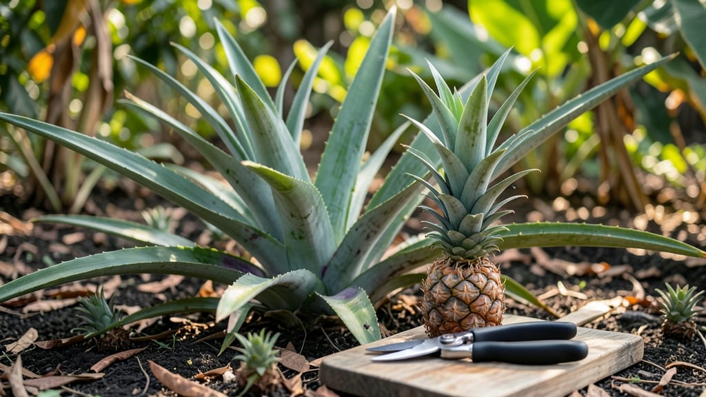 Trim Pineapple Plant: Year-Round Fruit Bounty With 3 Key Trims